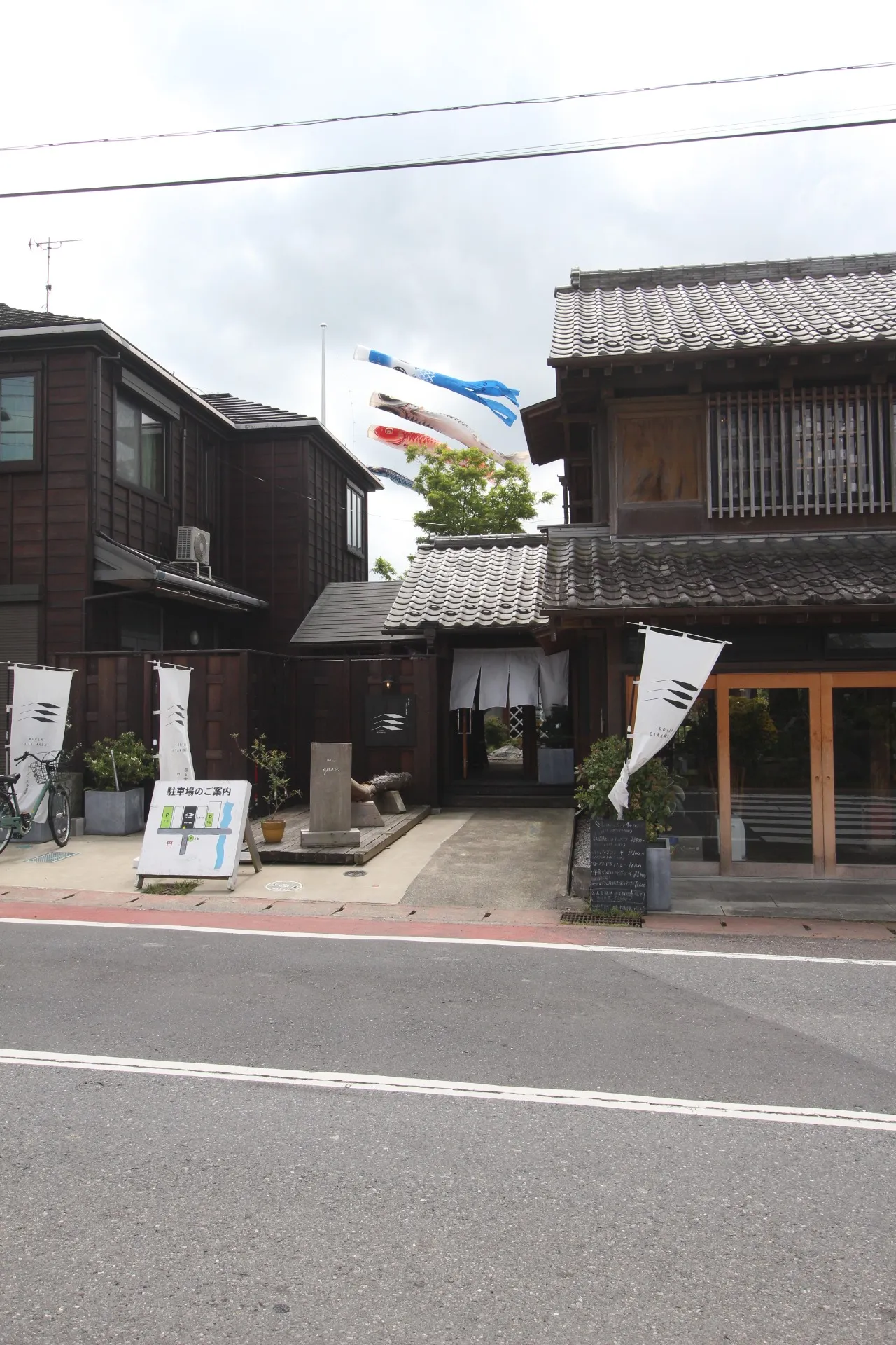 鯉のぼりポール設置工事|大多喜町　ローブン様